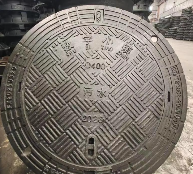垫江球墨铸铁防沉降井盖展示